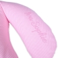 Preview: Nackenkissen Vichykaro rosa inkl. Namen-Stickerei