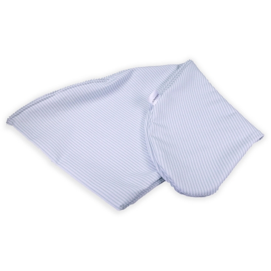Stillkissen-Bezug 185cm - Piqué Streifen mint