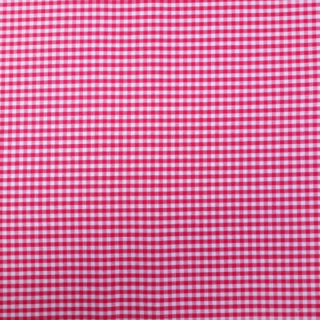 Babydecke Bio-Plüsch in Vichy Karo rot