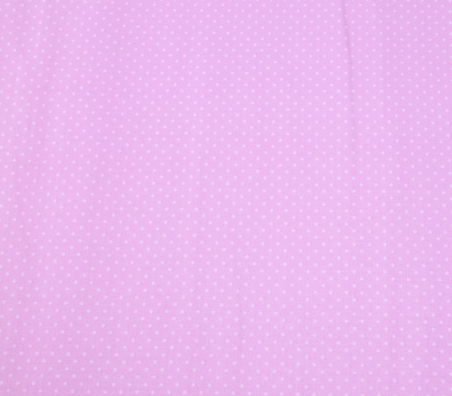 Babynest-Bezug rosa mit weißen Punkten
