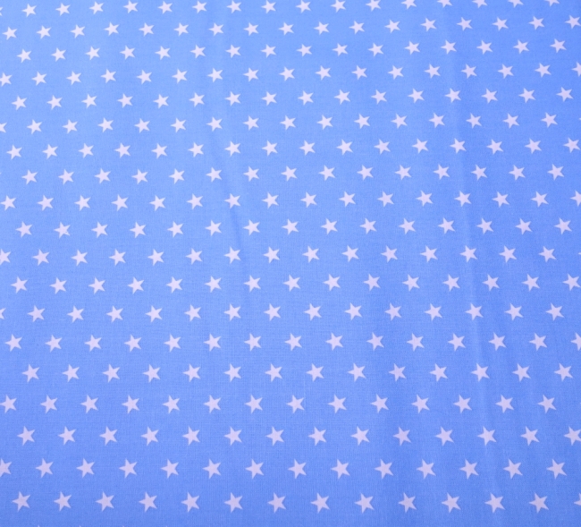 Leofrey Yogakissen in blau mit weißen Sternen und Tragelasche