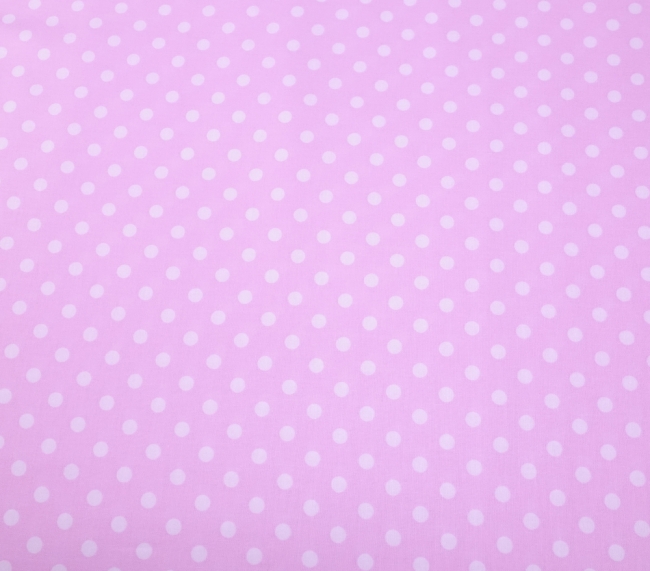 Babynest-Kuschelkissen rosa mit weißen Punkten