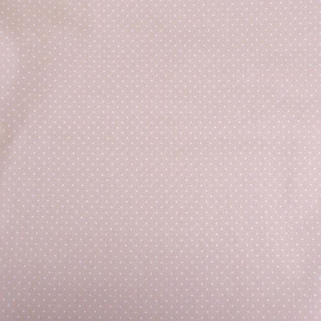 Reise-Stillkissen 150 cm - beige mit weißen Punkten