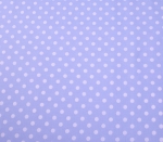 Babynest-Kuschelkissen hellblau mit großen weißen Punkten