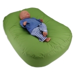 Leofrey Babynest-Kuschelkissen in uni kiwigrün
