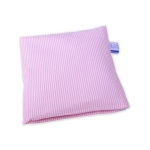 Kirschkernkissen inkl. Bezug in Streifen rosa