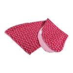 LEOFREY Stillkissen-Bezug 185cm -rot mit weißen Ankern